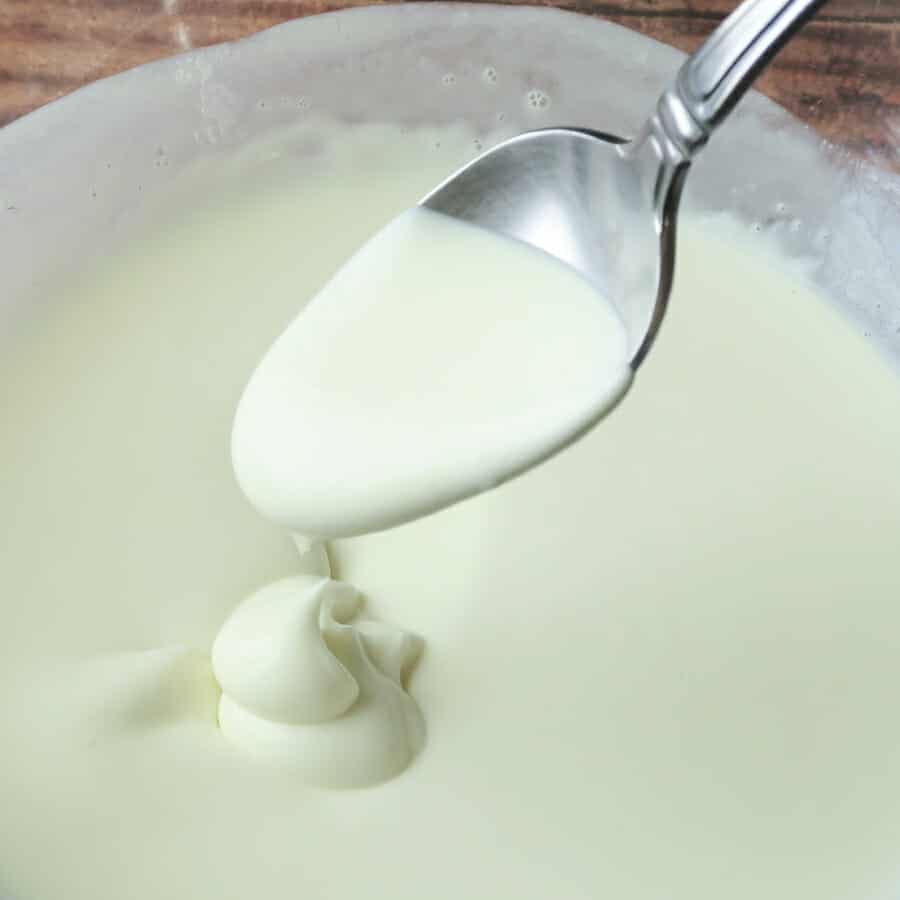 Mexican Crema {Easy, Healthy Substitute, made with Greek Yogurt}-image