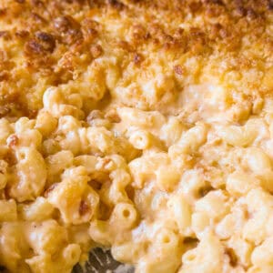 Creamy Mac and Cheese with Ritz Cracker Topping