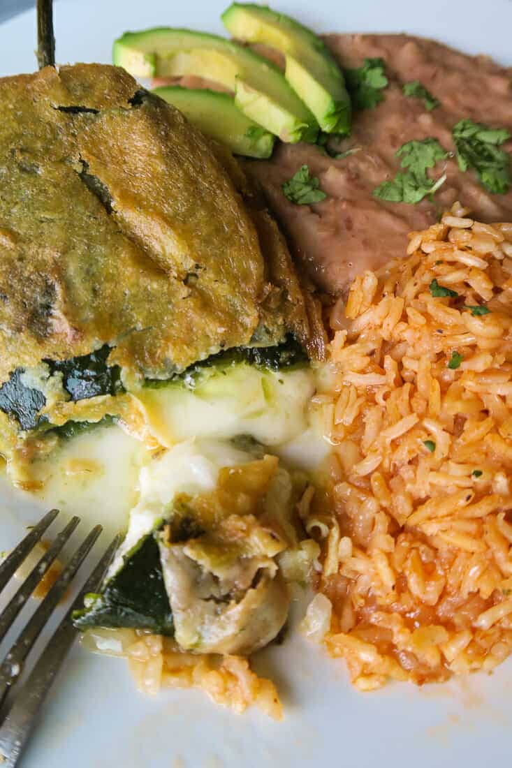 Authentic Chiles Rellenos {Mom's Recipe w/ Video} - That's Deelicious!
