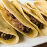 Crispy Baked Black Bean Tacos {Healthy, Vegan, Gluten-free}